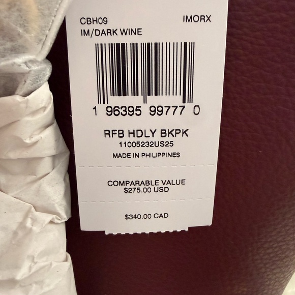 Coach backpack - Picture 3 of 3